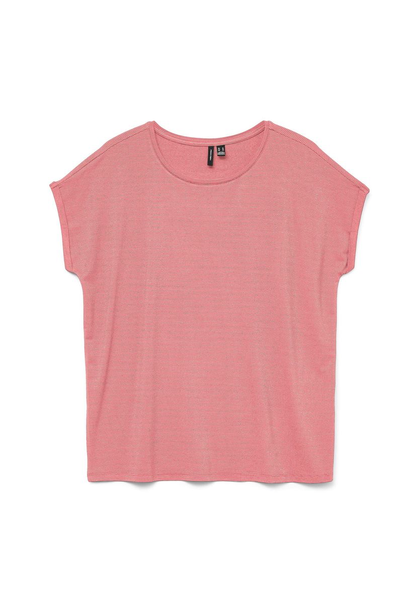 Locker geschnittenes, leichtes Strick-T-Shirt