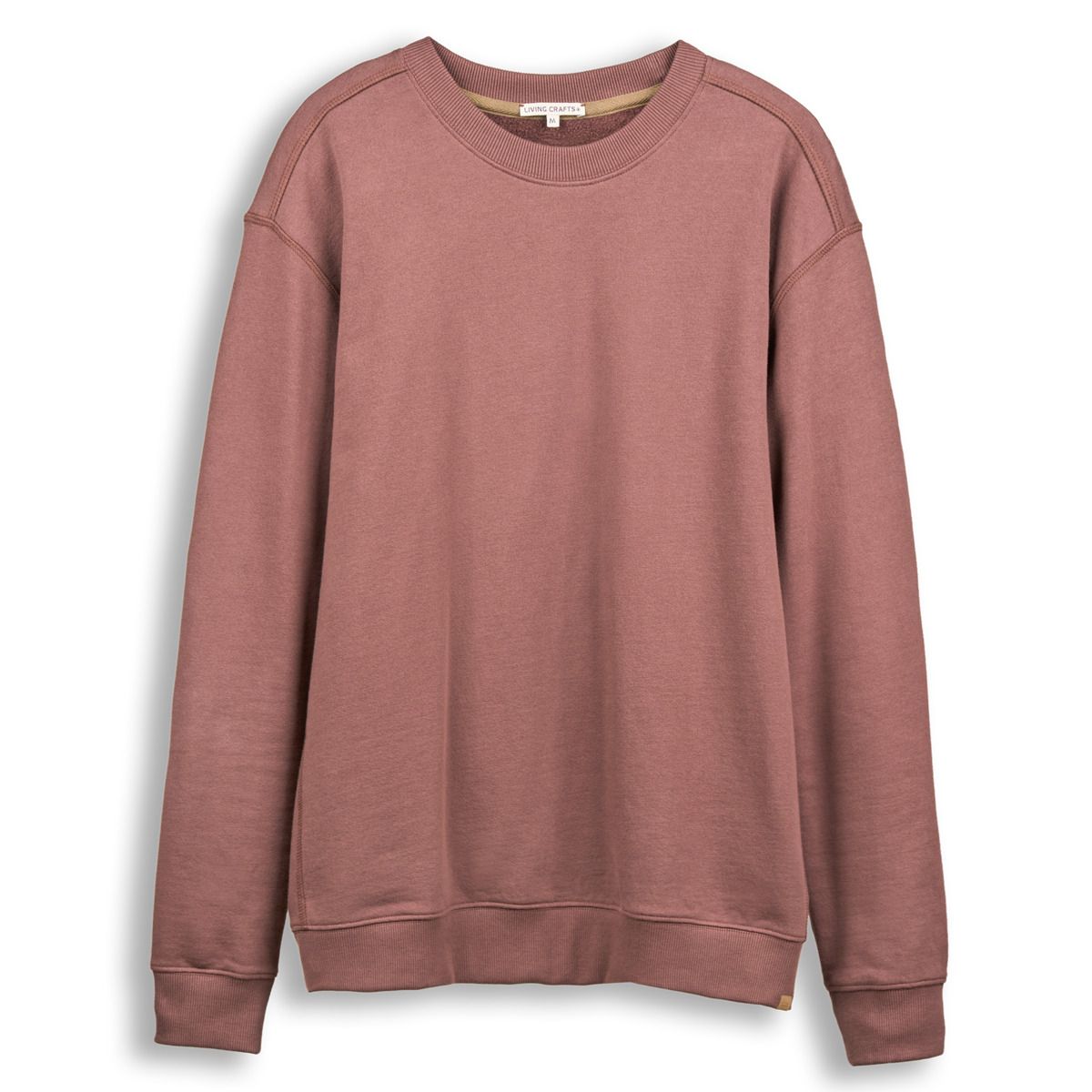 Nachhaltiger Rundhals-Pullover aus Bio-Baumwolle