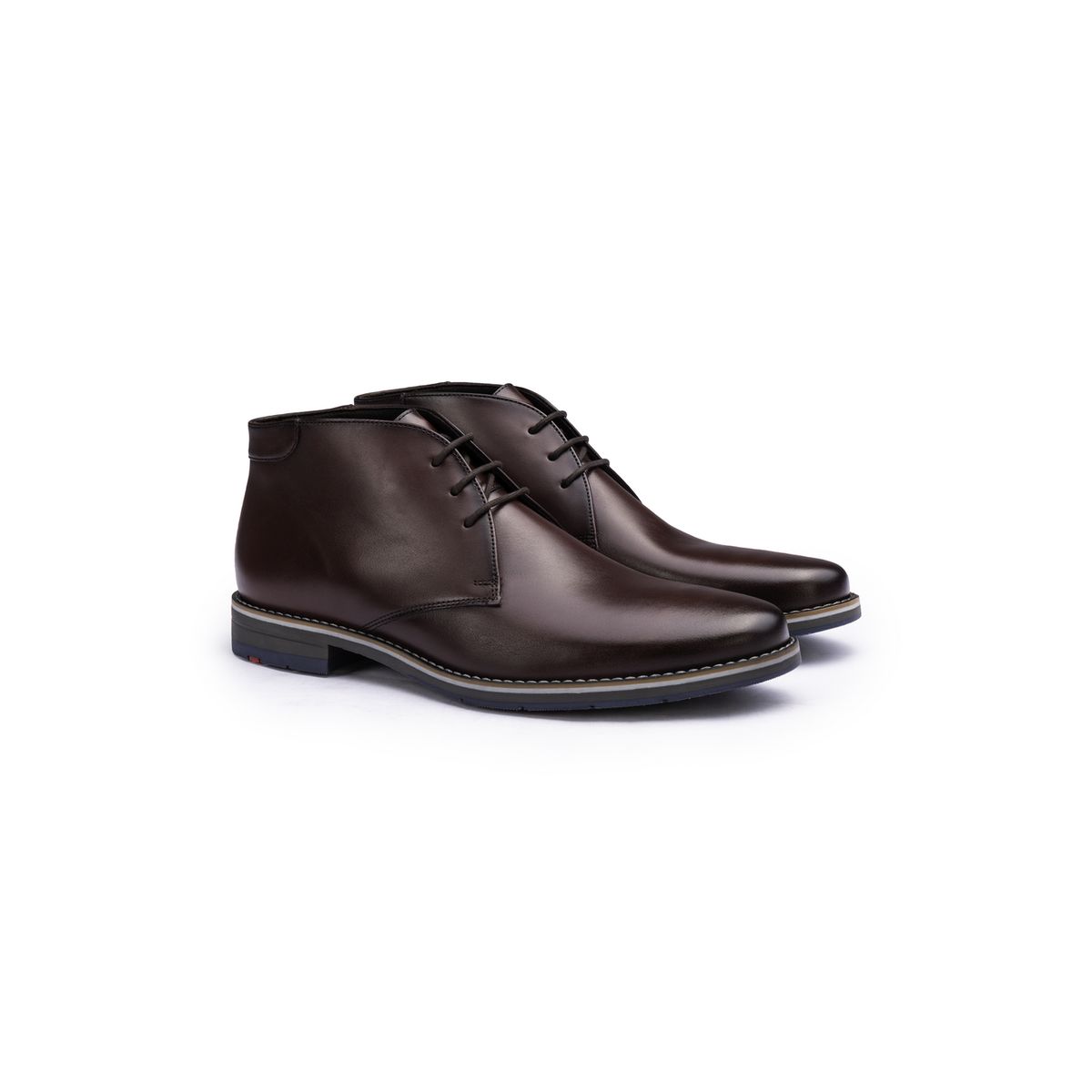 Klassische Glattleder Desert Boots