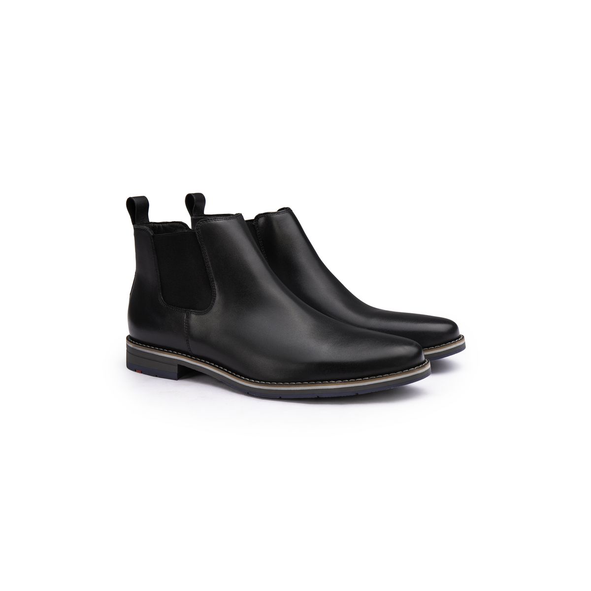 Klassische Chelsea Boots aus Glattleder