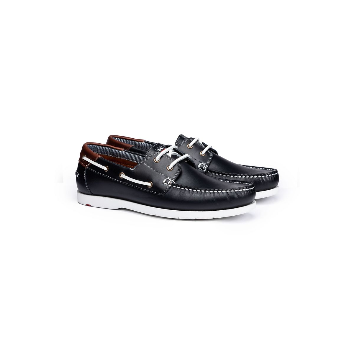 Klassische Leder-Bootsschuhe