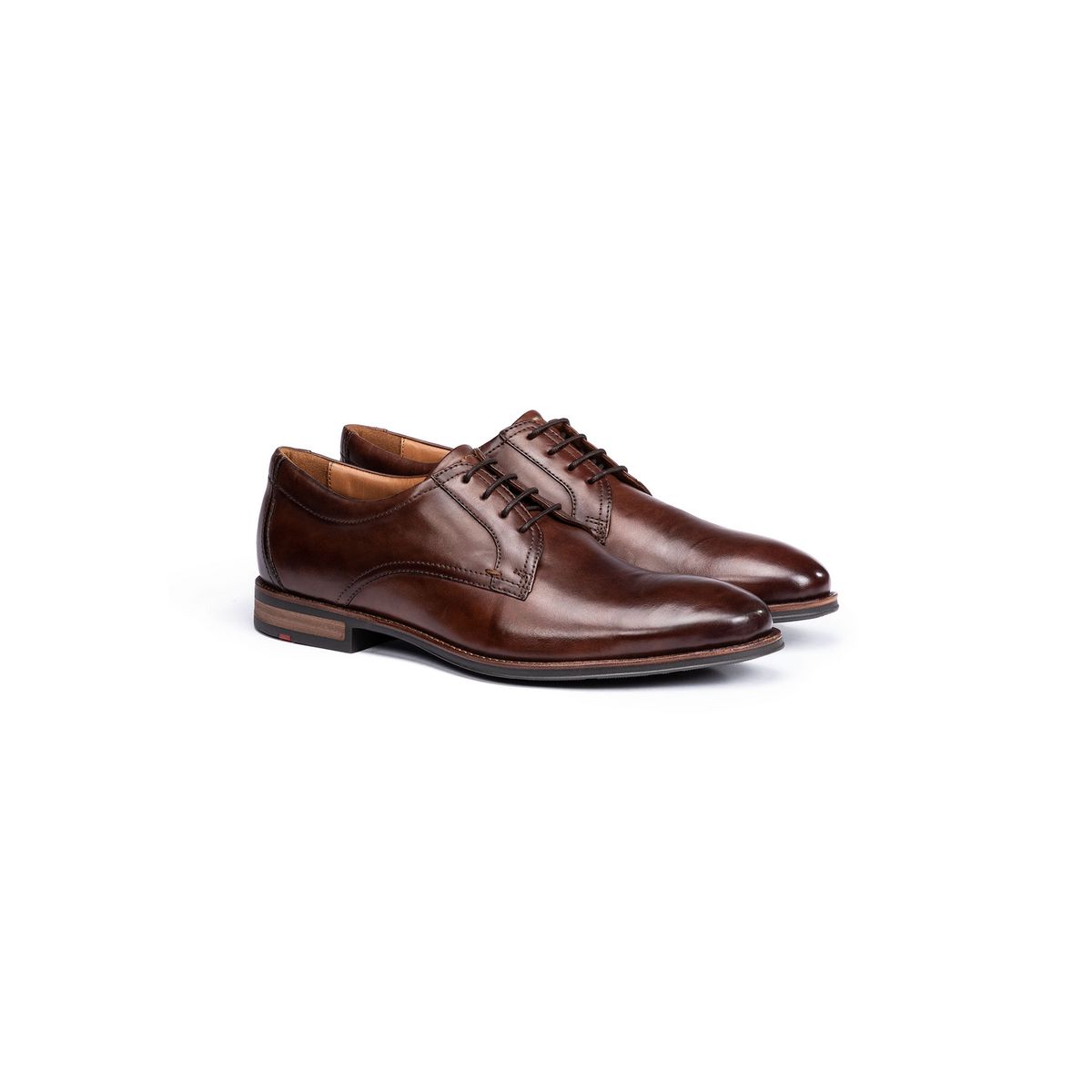 Klassische Leder Derby-Schuhe