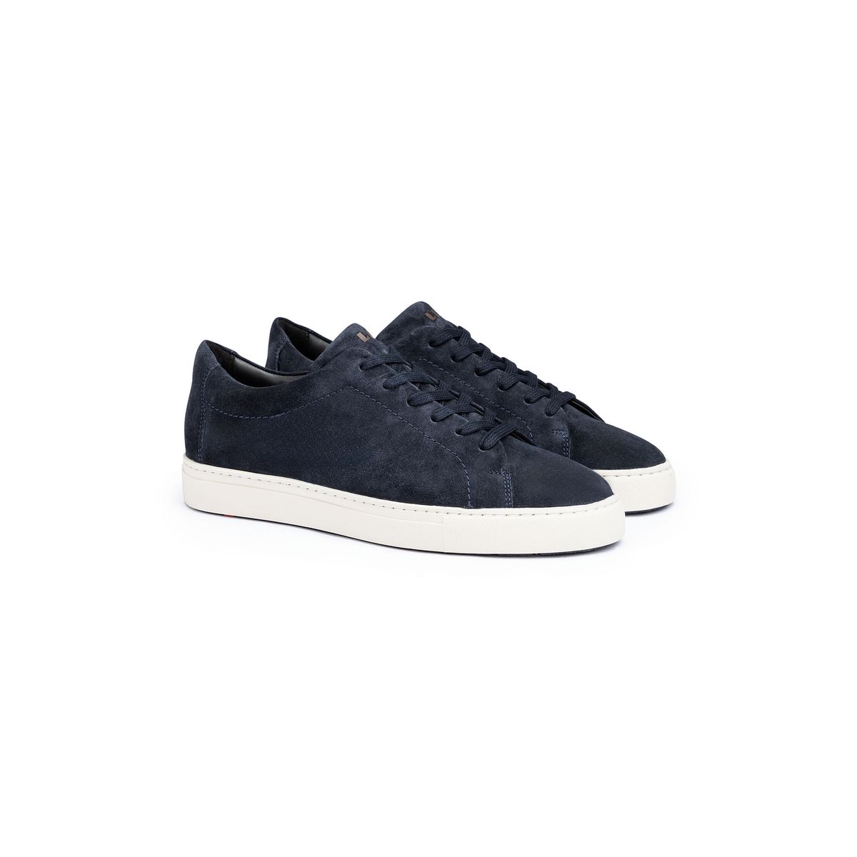 Low Top Sneaker aus Rauleder