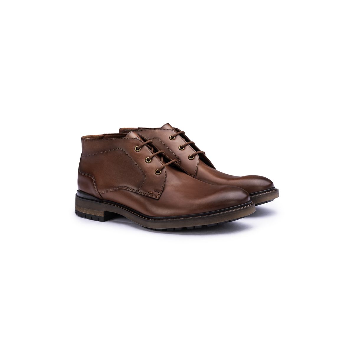 Klassische Desert Boots aus Glattleder