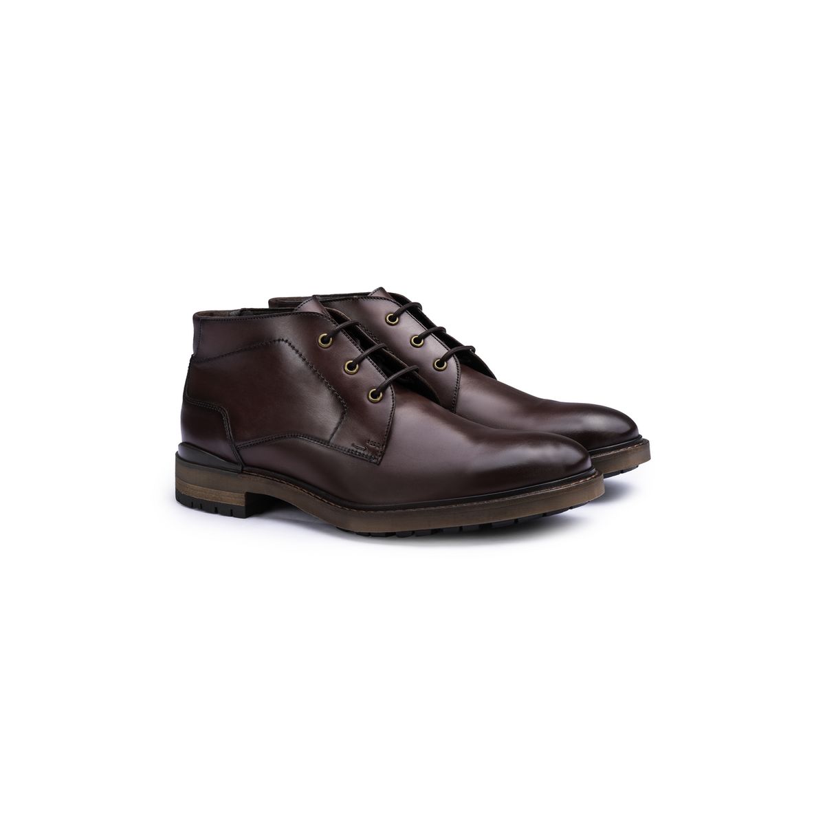Klassische Leder Desert Boots