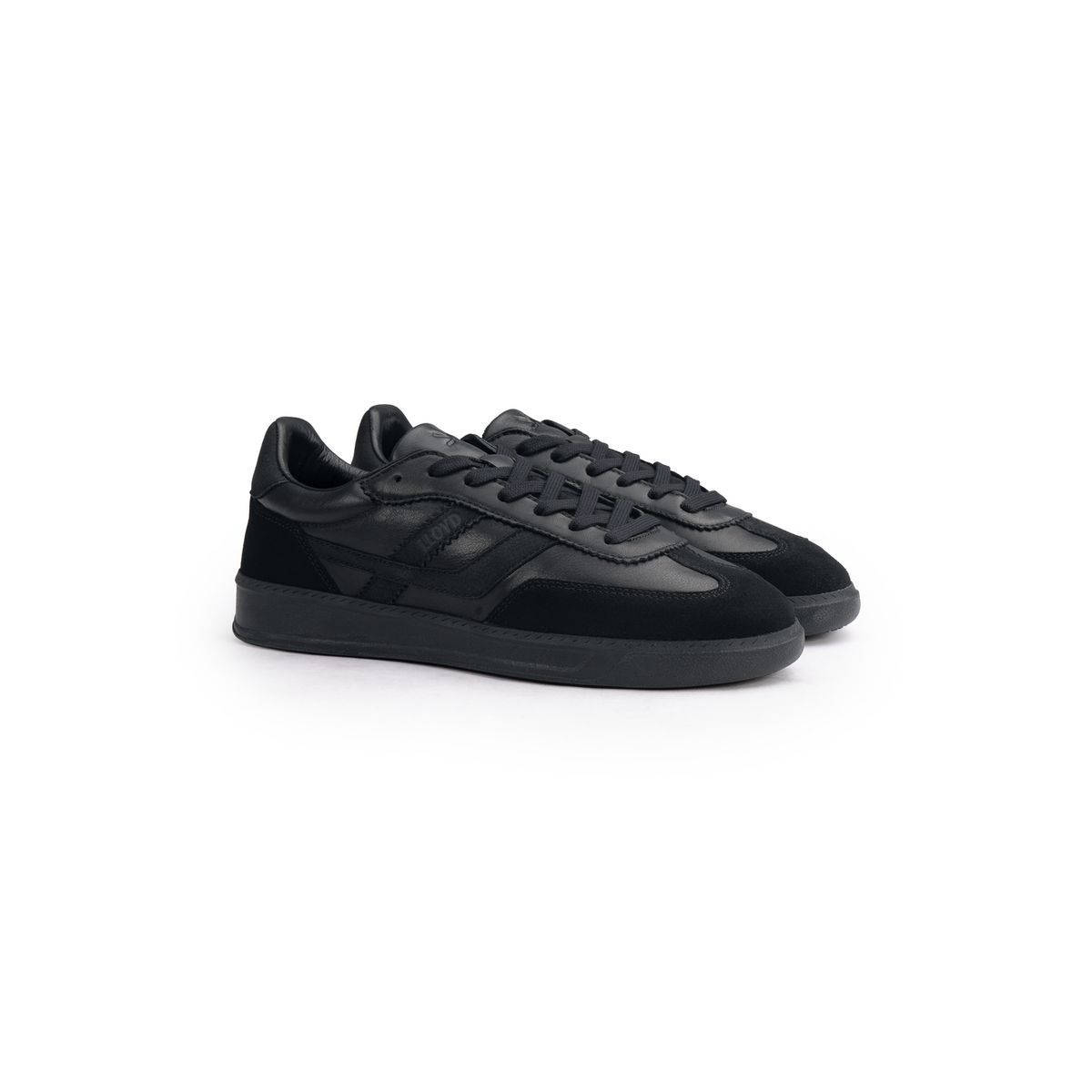 Low-Top-Sneaker aus verschiedenen Lederarten