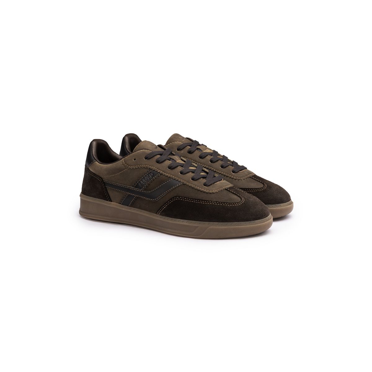 Premium Rauleder Low-Top Sneaker