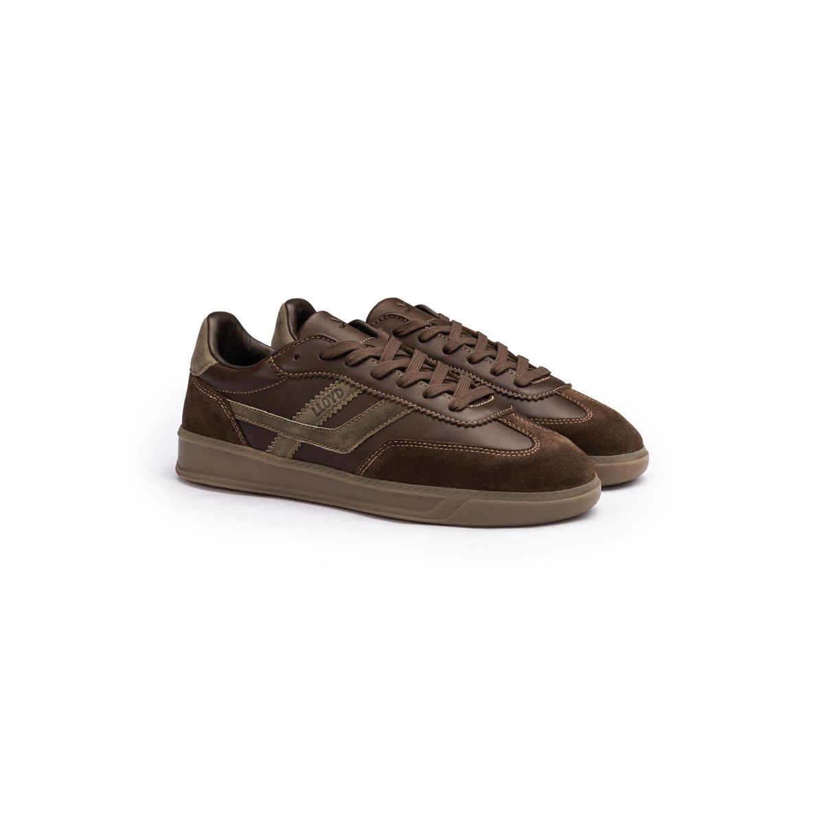 Klassische Sneaker aus Rauleder