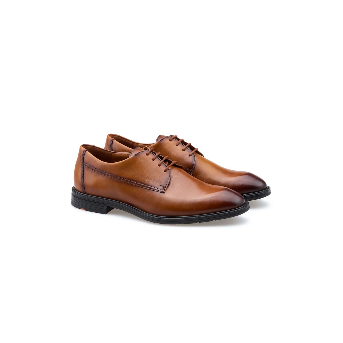 Elegante Derby-Schuhe aus Glattleder