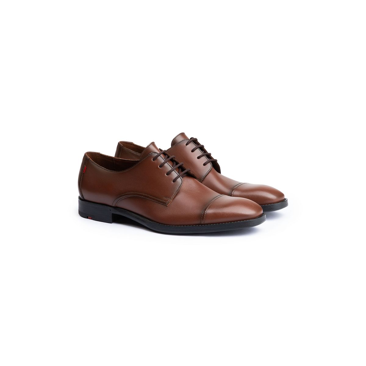 Elegante Cap-Toe Derbies aus Leder