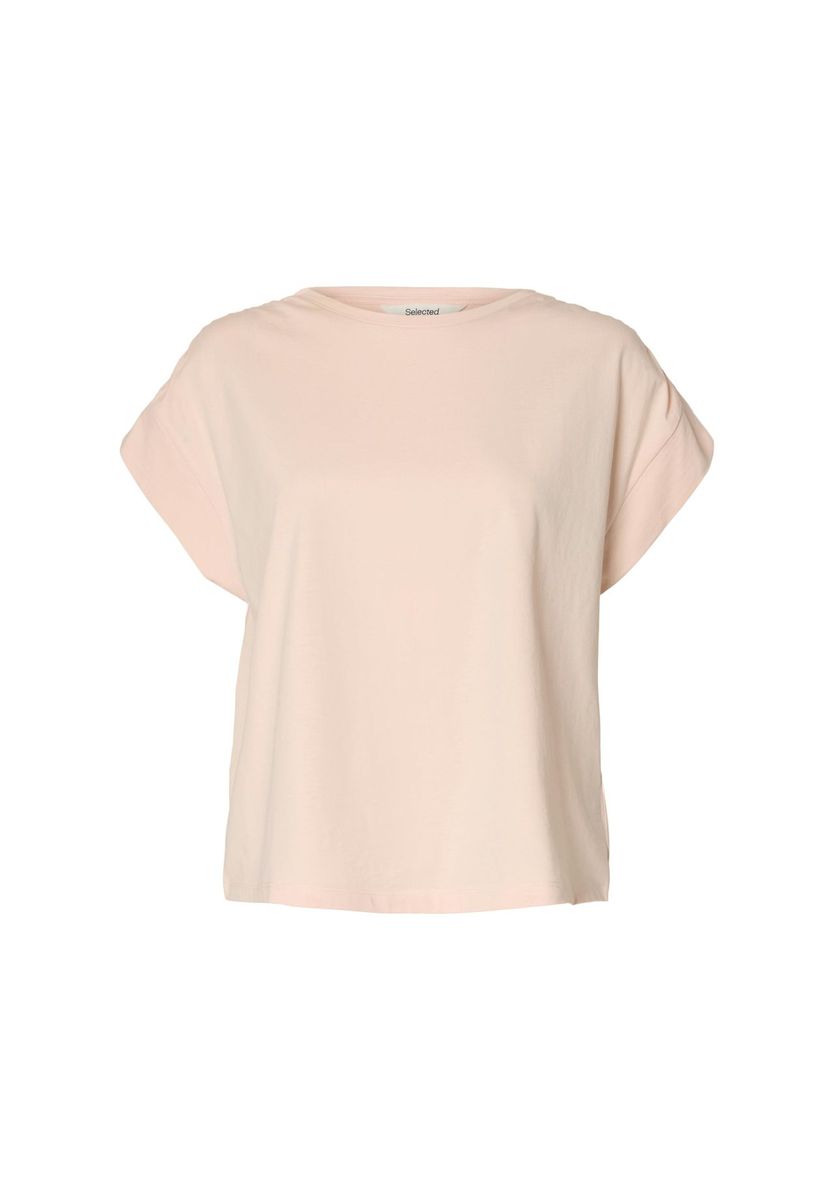 Baumwoll-T-Shirt mit lockerer Passform