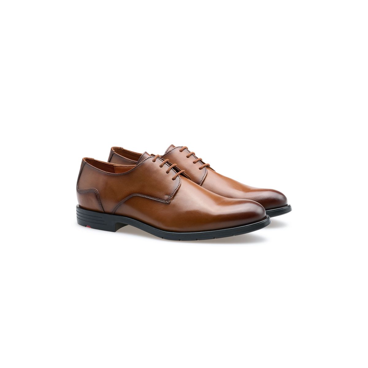Elegante Schnürschuhe mit runder Kappe