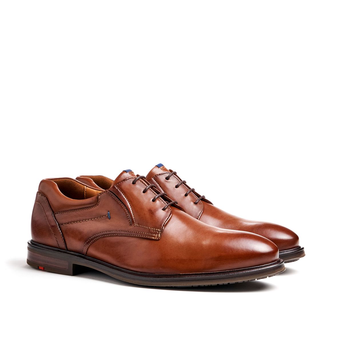Klassische Leder-Derby Business-Schuhe
