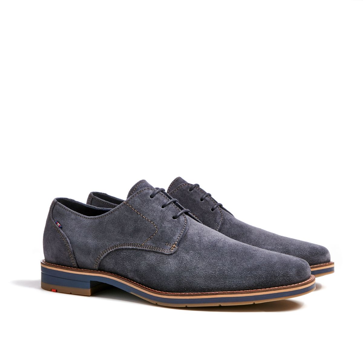 Klassische Derby-Schuhe aus Rauleder