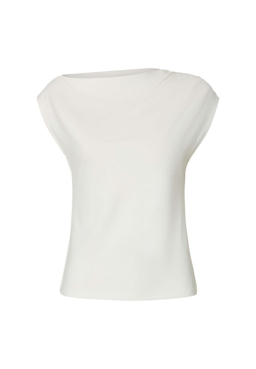 Elegantes T-Shirt mit U-Boot-Ausschnitt