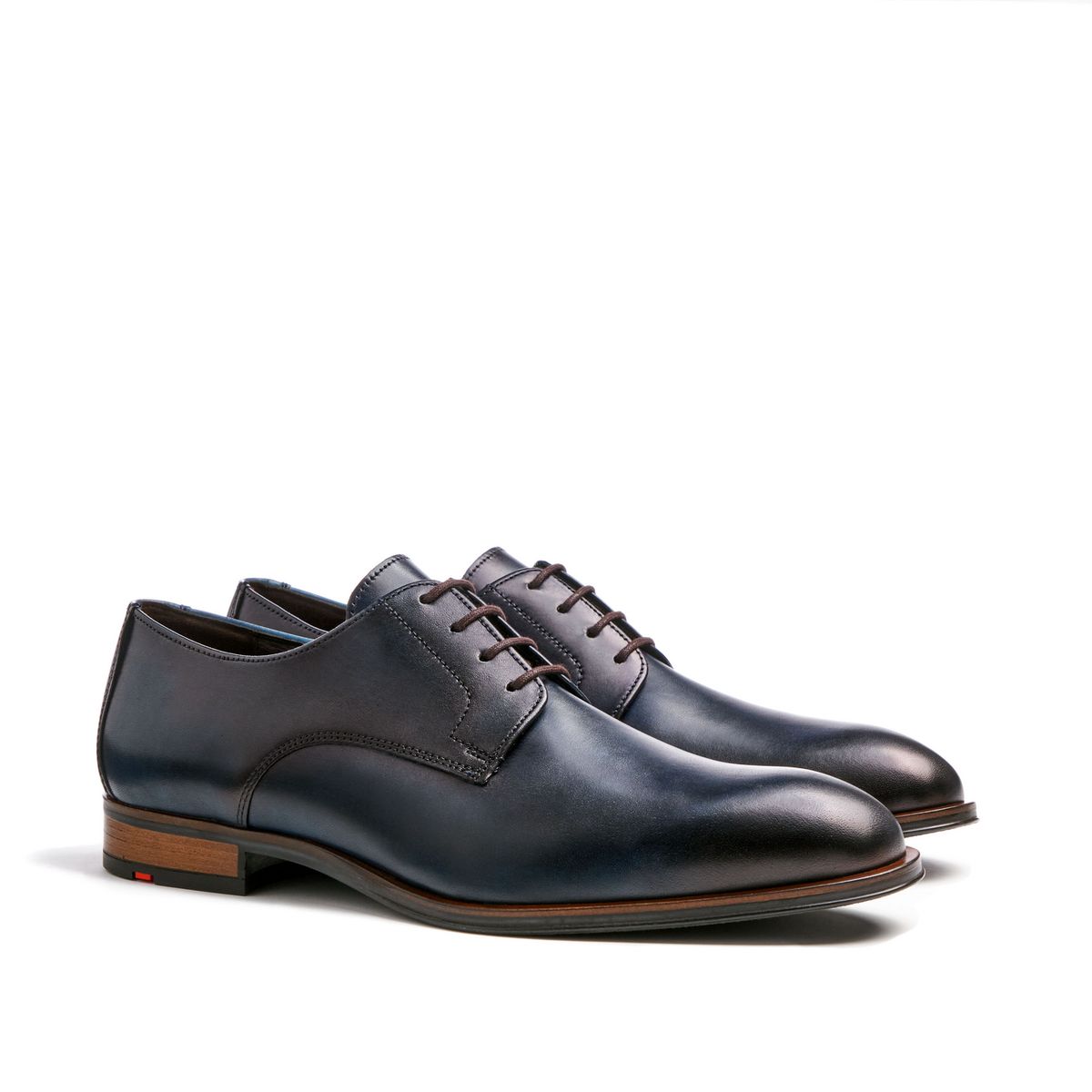 Elegante Derby-Schuhe aus Glattleder