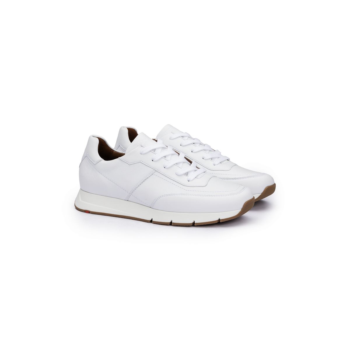 Elegante Glattleder-Sneaker