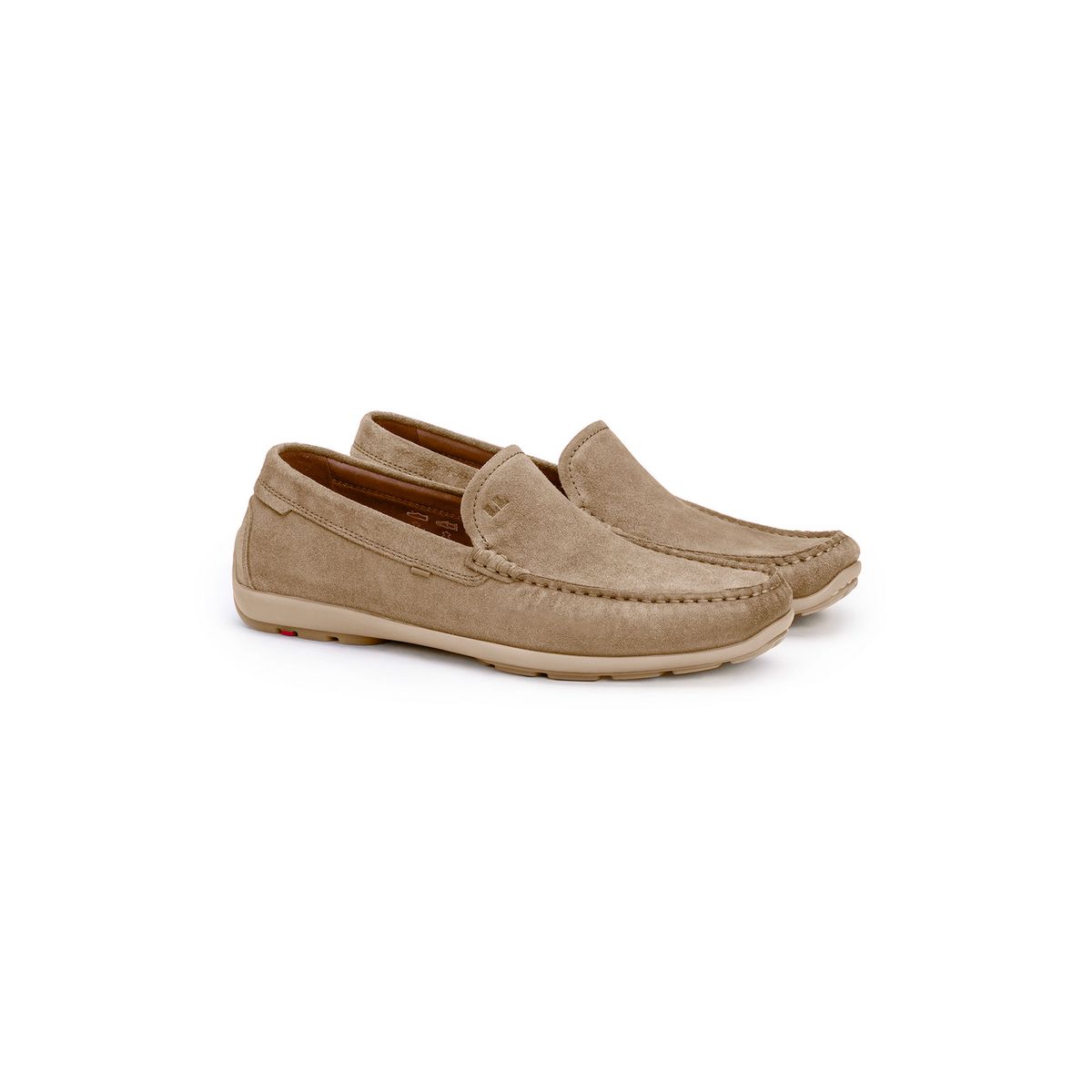 Elegante Mokassin-Slipper aus Wildleder