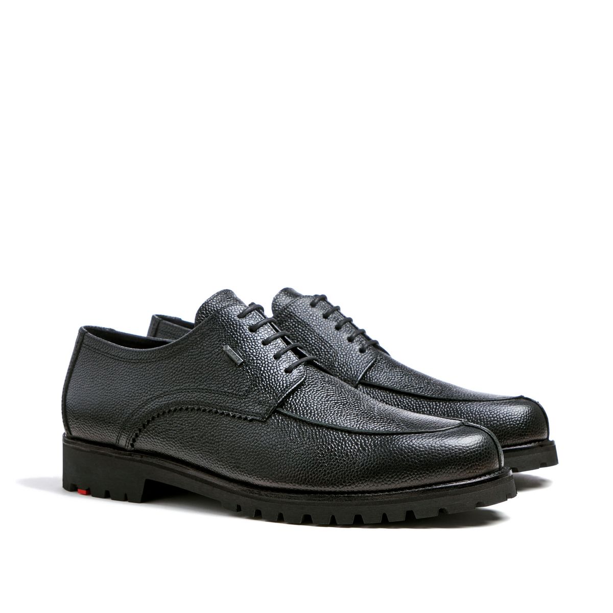 Gekörnte Leder Norweger Derby-Schuhe