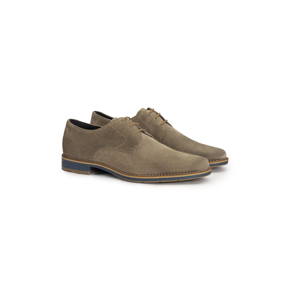 Elegante Derby-Schuhe aus Rauleder