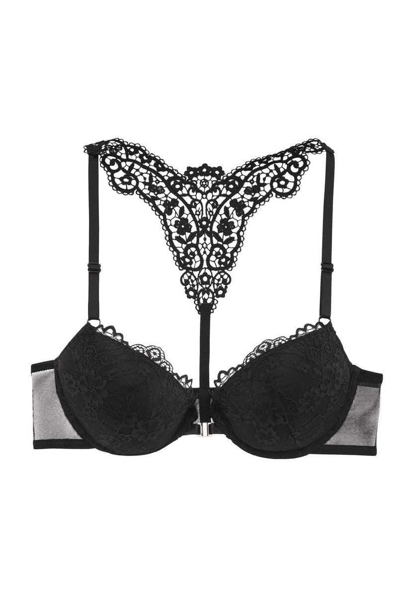 Push-Up-BH mit Spitze und Racerback-Detail