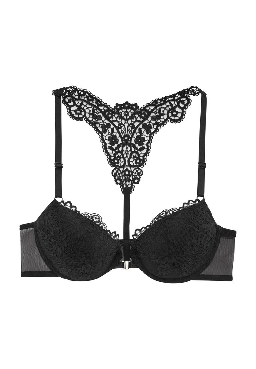 Push-Up-BH mit Spitze und Racerback-Detail