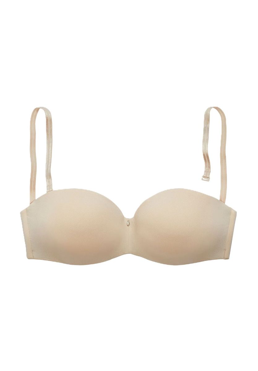 Nahtloser trägerloser BH mit abnehmbaren Trägern