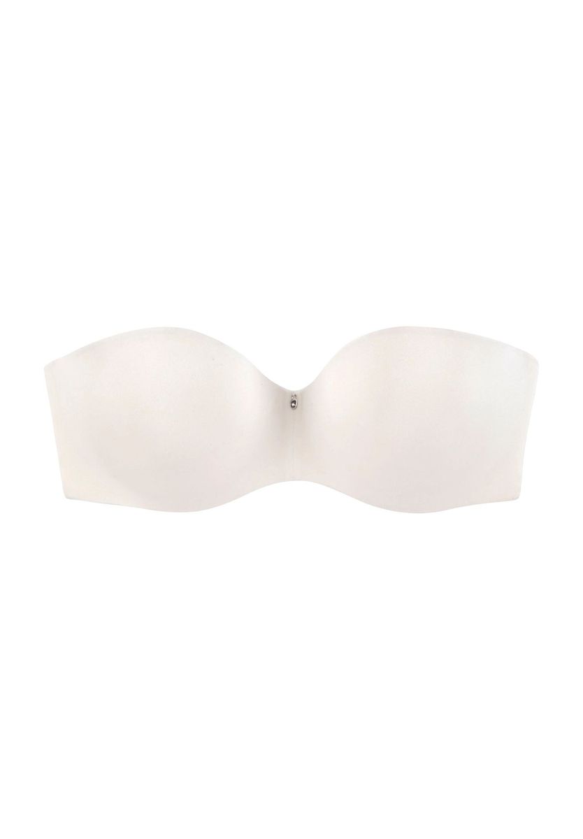 Nahtloser trägerloser gepolsterter Bandeau-BH