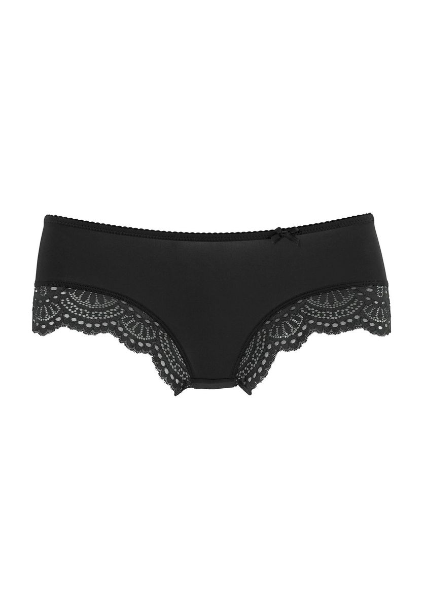 Hipster-Panty mit Spitzenbesatz