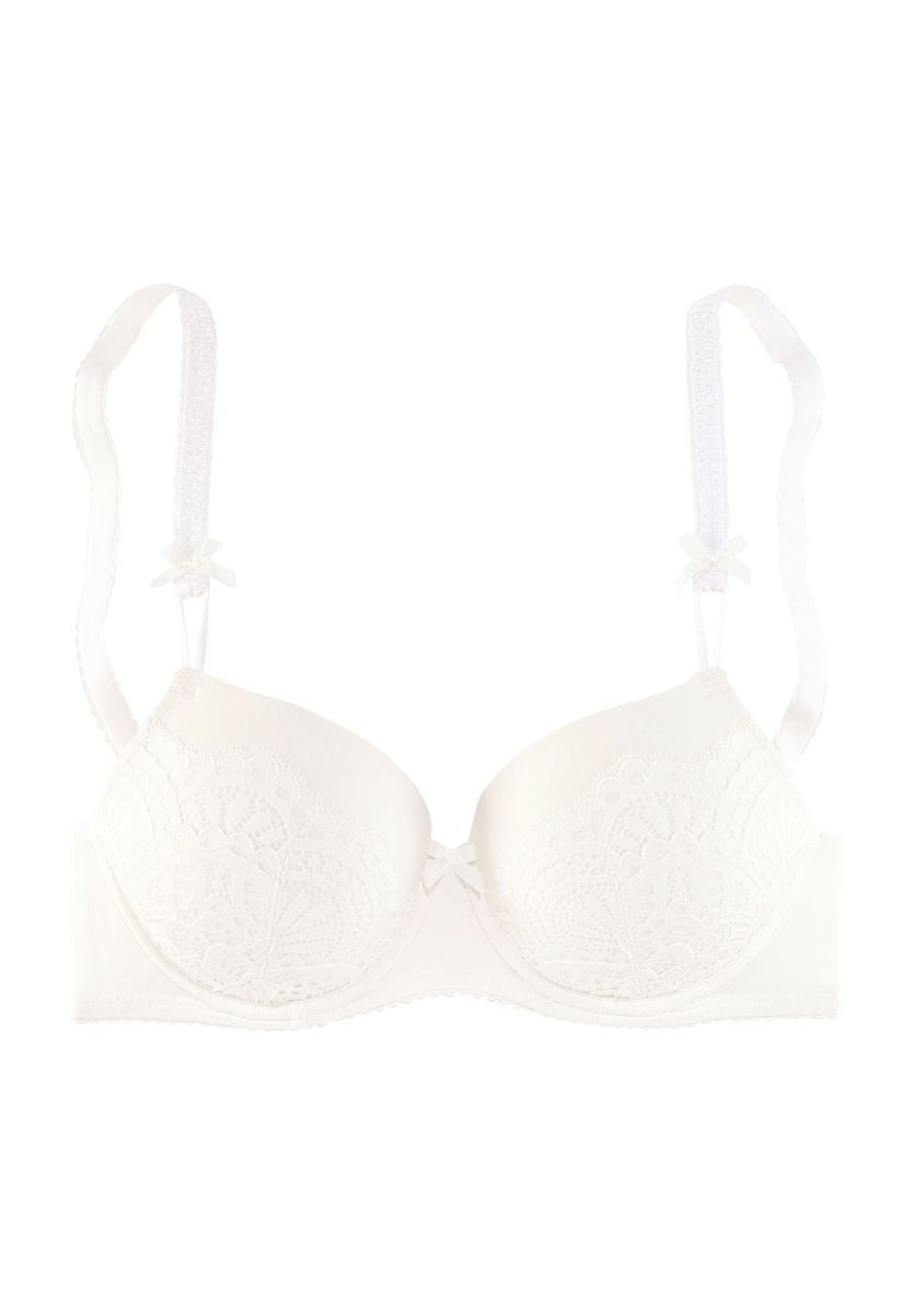 BH mit Bügel und floraler Spitze