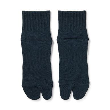 Kurze Tabi-Socken mit Zehenteilung