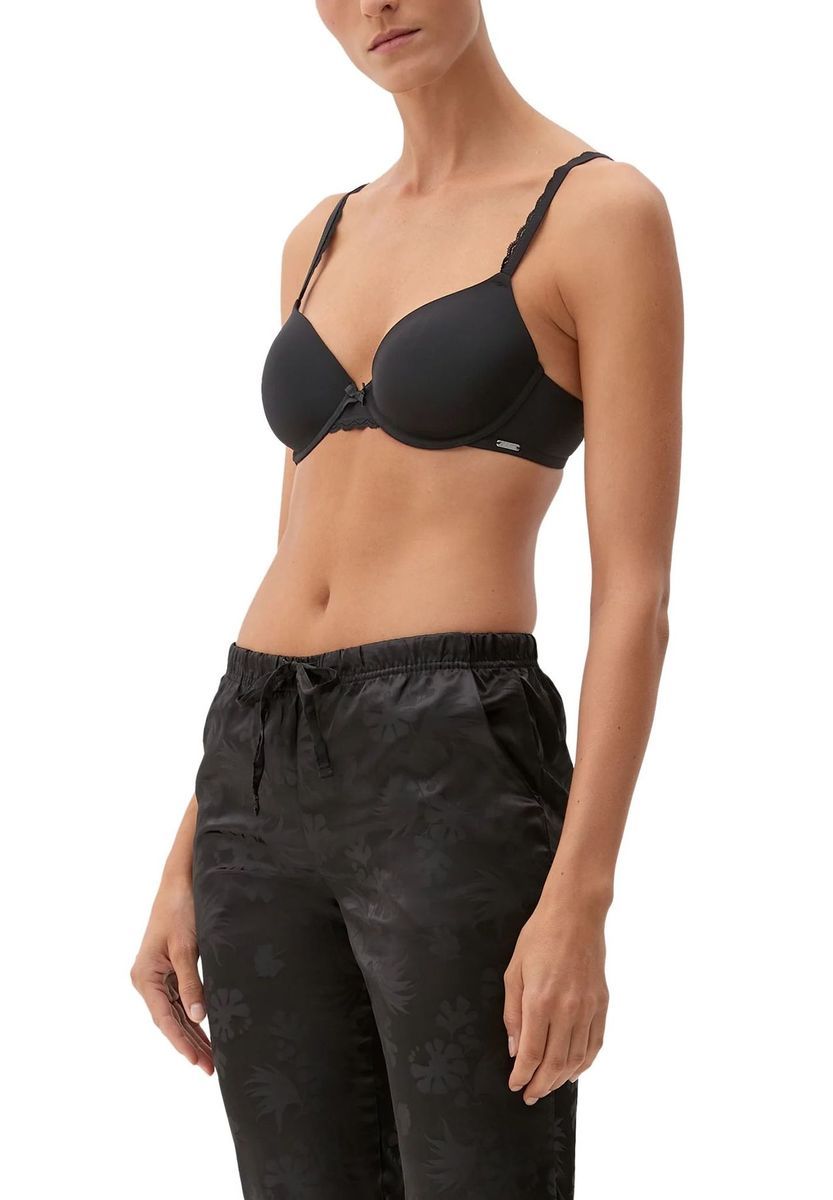 Klassischer Softcup-BH mit Spitzendetail