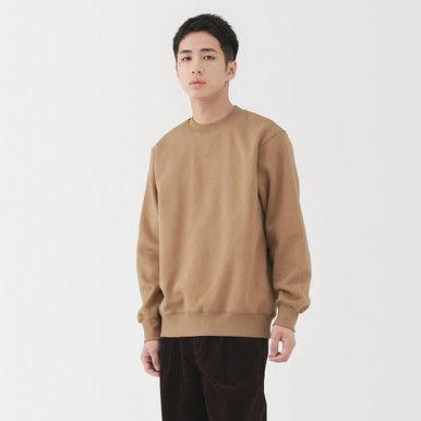 Lässiges Sweatshirt mit Rundhalsausschnitt
