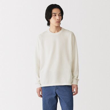 Schnelltrocknendes Sweatshirt mit Strickstruktur