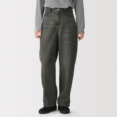 Leichte Kapok-Misch-Denim Cocoon-Jeans