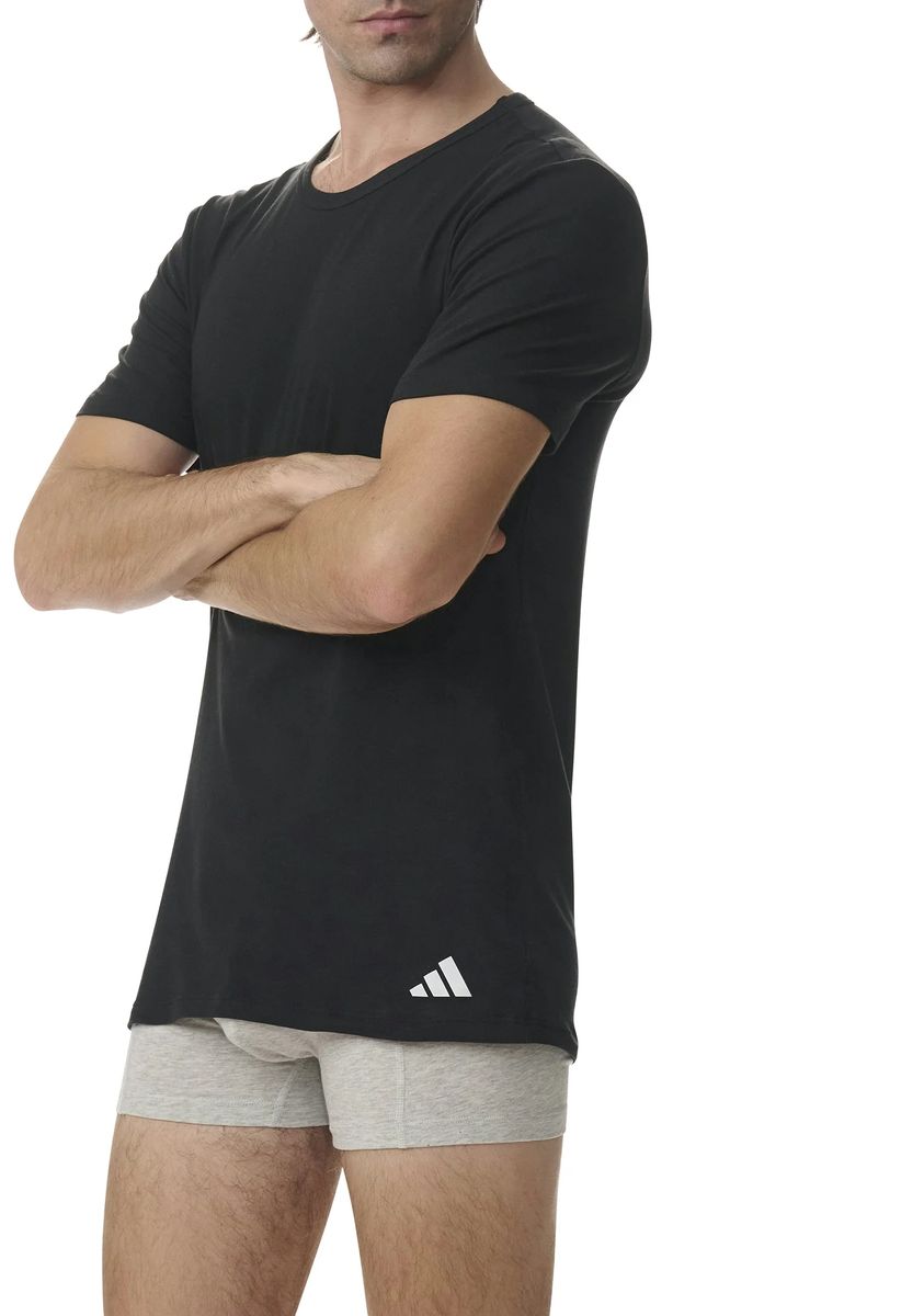 Active Flex Baumwoll-Rundhals-T-Shirt Set