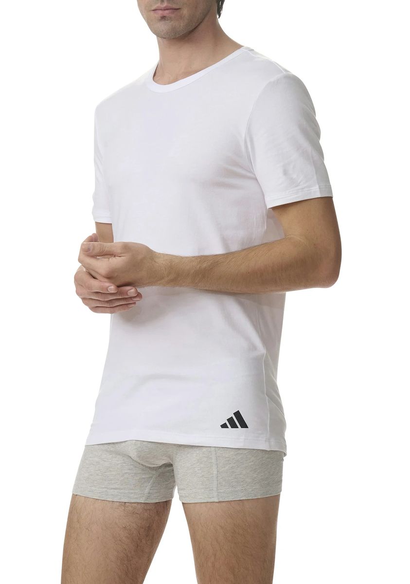 Feuchtigkeitsableitendes Rundhalsshirt aus Baumwolle