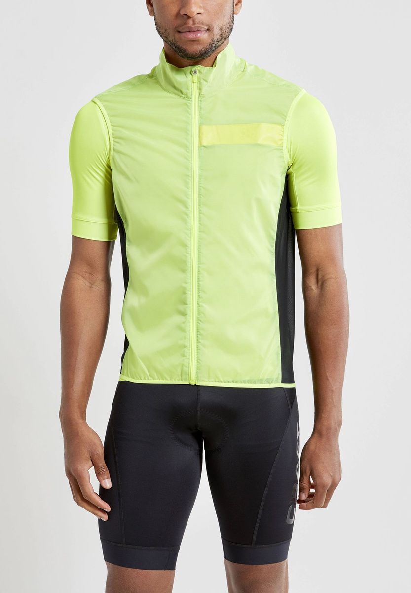 Winddichte Radweste Stehkragen