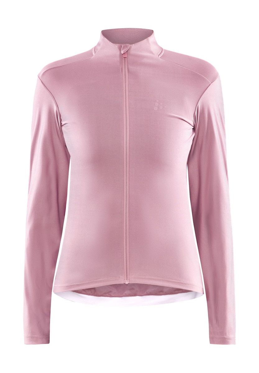 Langarm Radjacke mit durchgehendem Reißverschluss