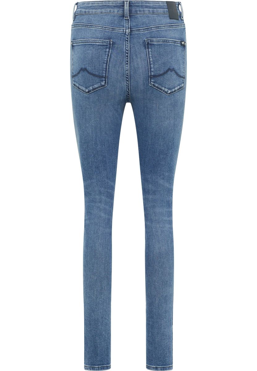 Super Skinny Jeans in Mittelblau