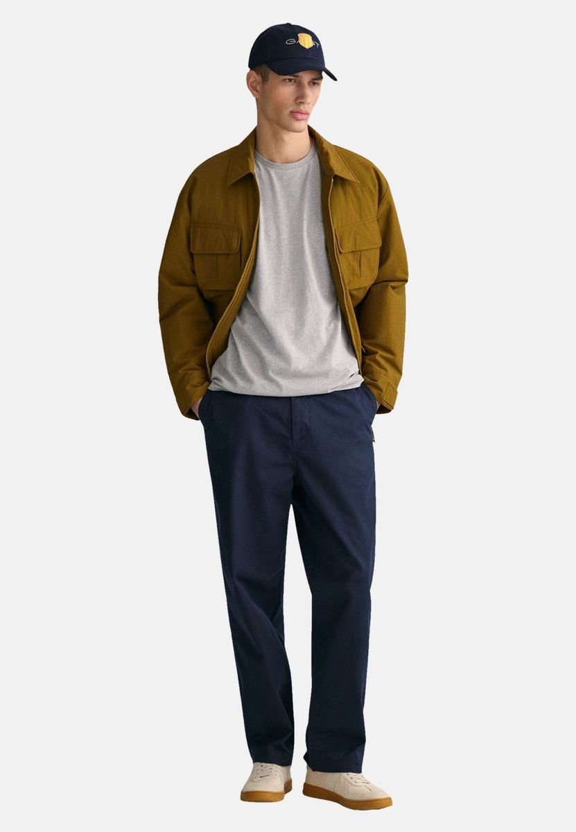 Klassisches Baumwoll-T-Shirt mit Rundhalsausschnitt