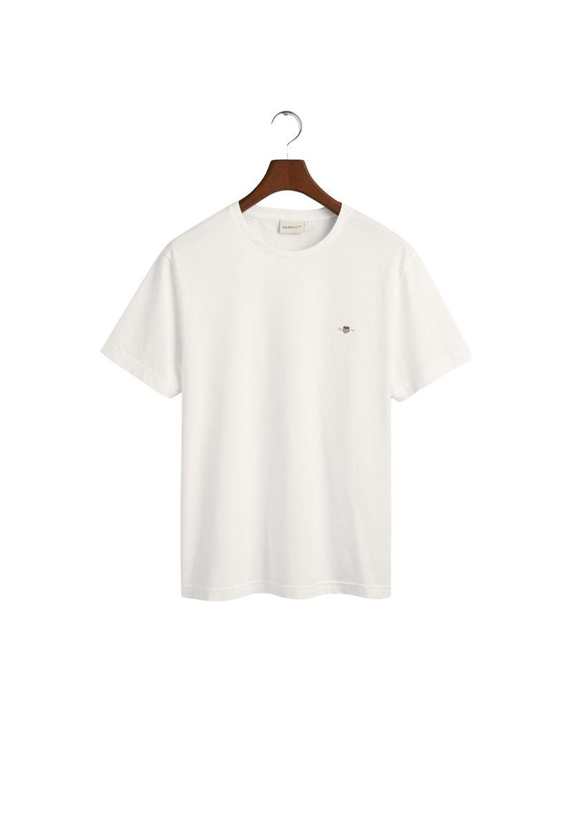 Klassisches Baumwoll-T-Shirt mit Rundhalsausschnitt