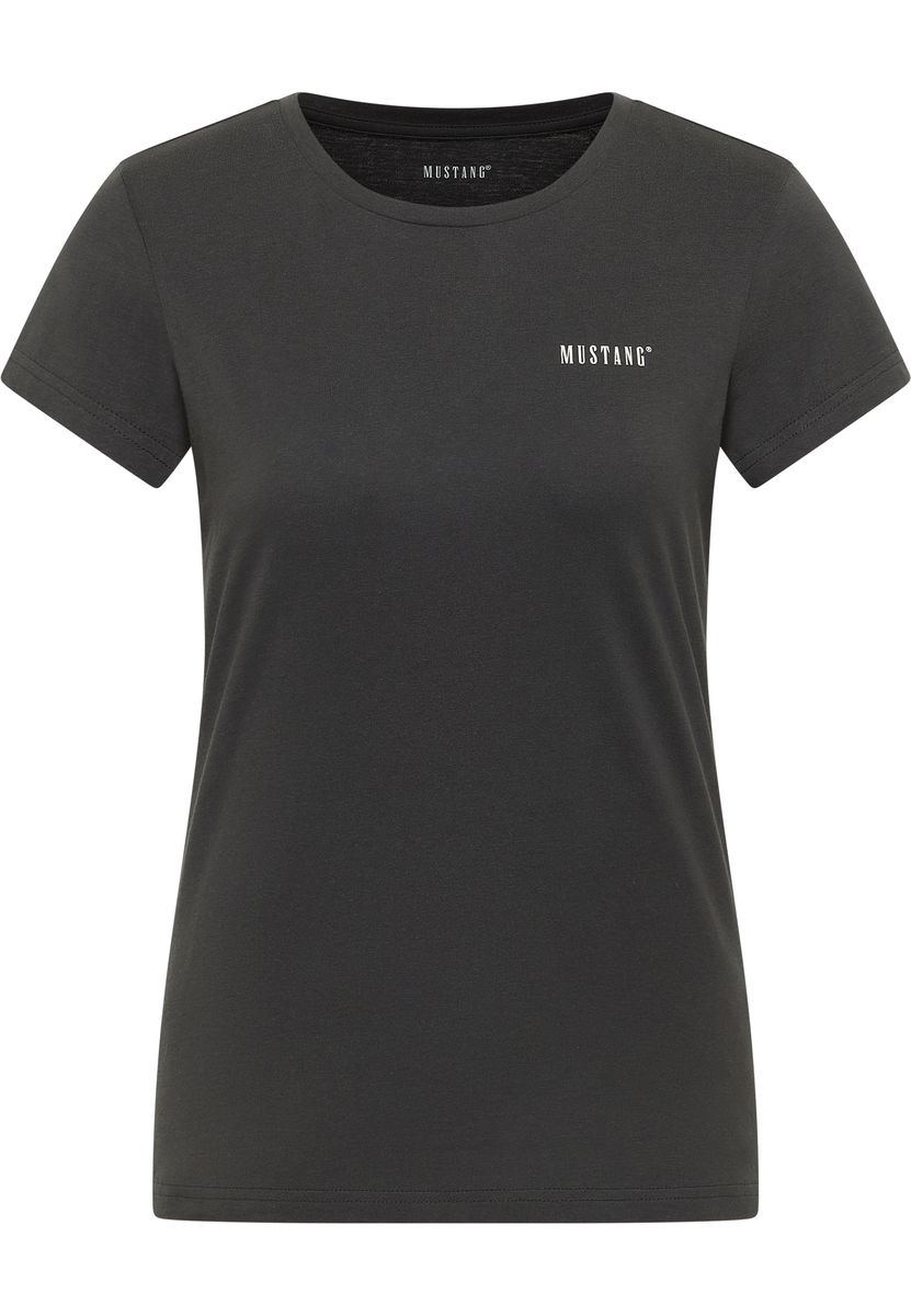 Minimalistisches Tailliertes Logo-T-Shirt