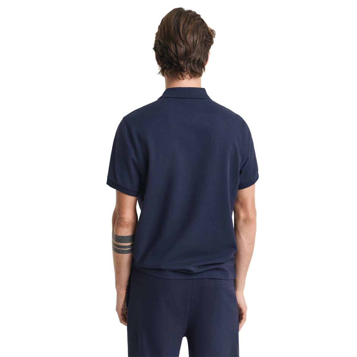 Klassisches Piqué Baumwoll-Poloshirt
