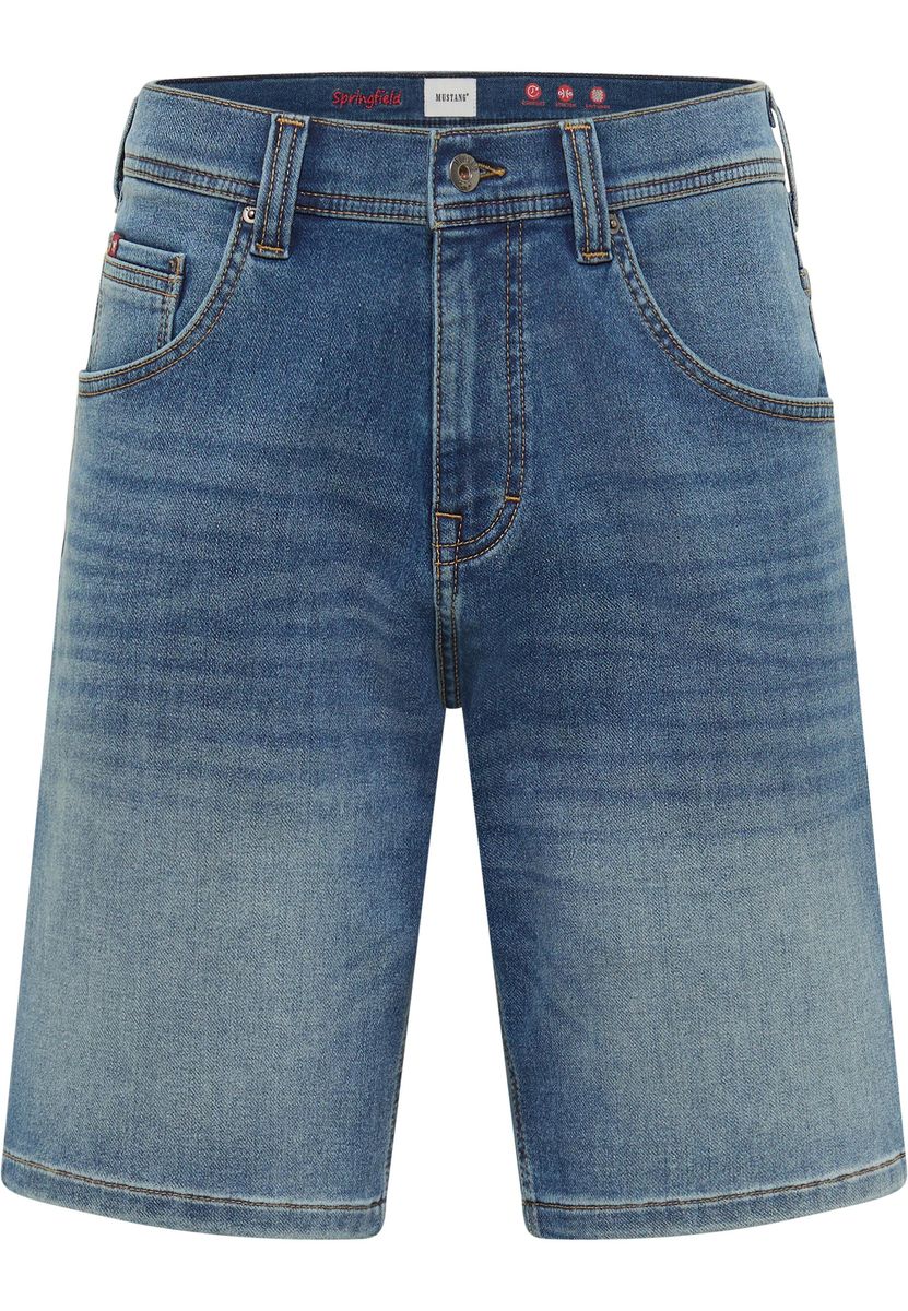 Springfield Jeans-Shorts mit geradem Bein