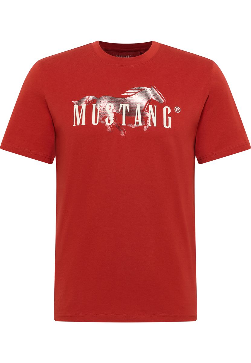 Grafik-Print Austin Baumwoll T-Shirt
