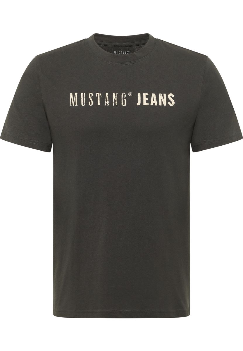 Bio-Jersey mit Vintage-Logo-Print