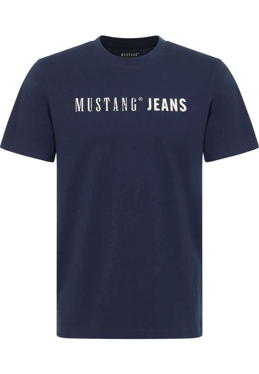 Klassisches T-Shirt mit Rundhalsausschnitt