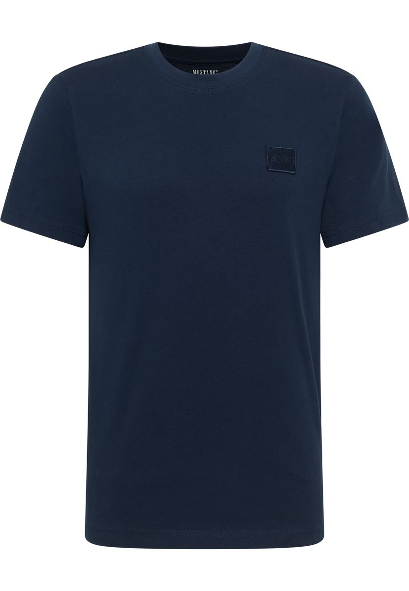 Essentielles Rundhalsshirt aus Baumwolle