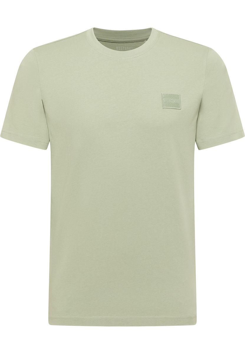 Essentielles Bio-Baumwoll-T-Shirt mit Rundhalsausschnitt